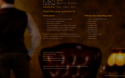 Izrada web stranica za odvetnike